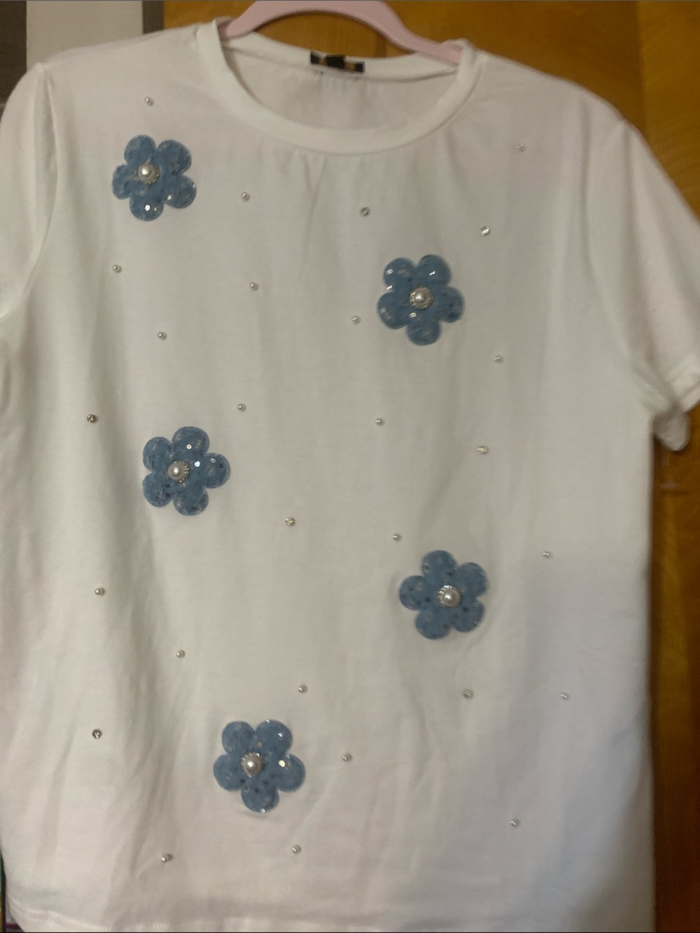 White top ( at office)